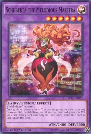 Schuberta the Melodious Maestra (Starfoil) (SP17-EN035) [Star Pack - Battle Royal]