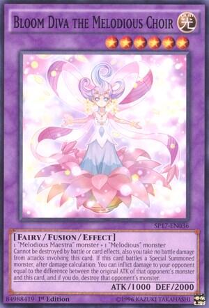 Bloom Diva the Melodious Choir (Starfoil) (SP17-EN036) [Star Pack - Battle Royal]