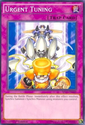 Urgent Tuning (Starfoil) (SP17-EN049) [Star Pack - Battle Royal]
