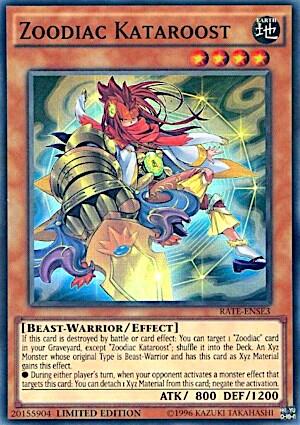 Zoodiac Kataroost (RATE-ENSE3) [Raging Tempest]