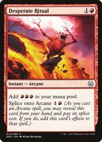 Desperate Ritual (14) [Duel Decks: Mind vs. Might]