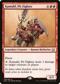 Kamahl, Pit Fighter (39) [Duel Decks: Mind vs. Might]