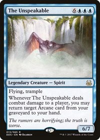 The Unspeakable (13) [Duel Decks: Mind vs. Might]