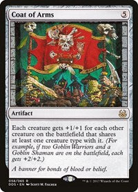 Coat of Arms (58) [Duel Decks: Mind vs. Might]