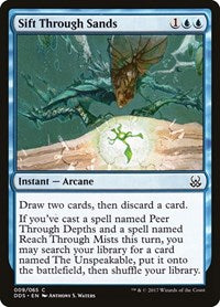 Sift Through Sands (9) [Duel Decks: Mind vs. Might]