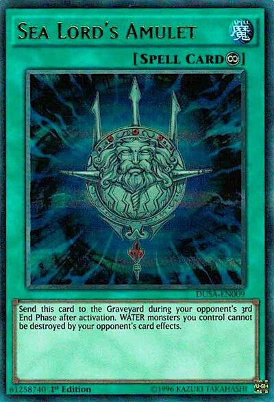 Sea Lord's Amulet (DUSA-EN009) [Duelist Saga]