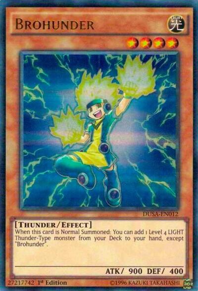 Brohunder (DUSA-EN012) [Duelist Saga]