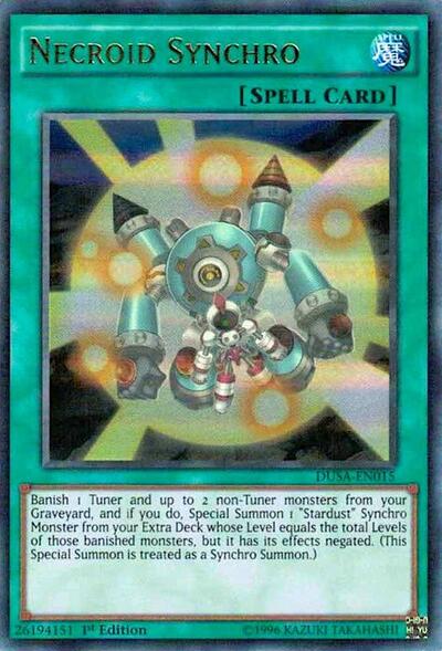 Necroid Synchro (DUSA-EN015) [Duelist Saga]