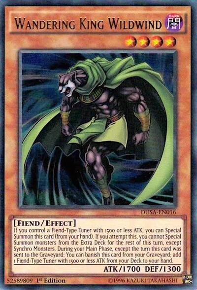 Wandering King Wildwind (DUSA-EN016) [Duelist Saga]