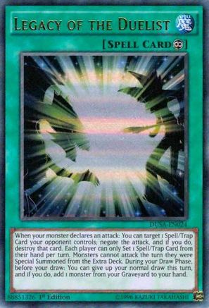 Legacy of the Duelist (DUSA-EN024) - Duelist Saga 1st Edition