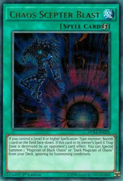 Chaos Scepter Blast (DUSA-EN025) [Duelist Saga]