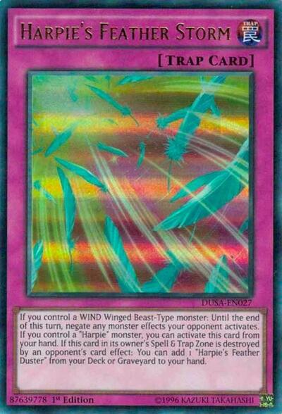 Harpie's Feather Storm (DUSA-EN027) [Duelist Saga]