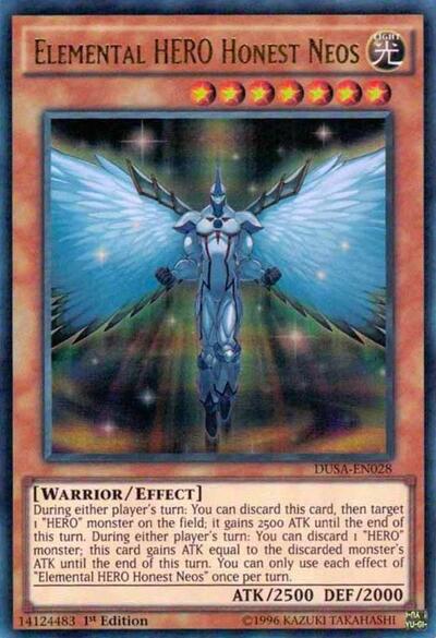 Elemental HERO Honest Neos (DUSA-EN028) [Duelist Saga]