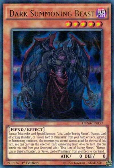 Dark Summoning Beast (DUSA-EN030) [Duelist Saga]
