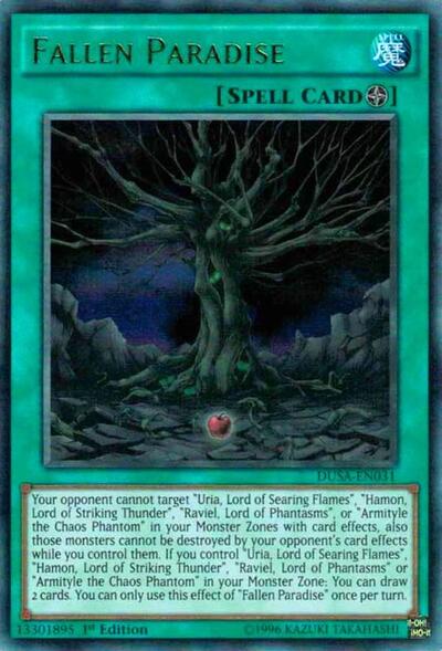 Fallen Paradise (DUSA-EN031) [Duelist Saga]