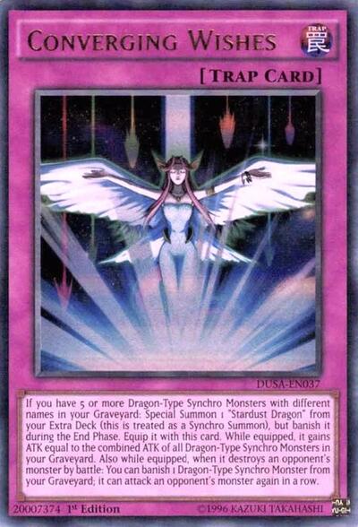 Converging Wishes (DUSA-EN037) [Duelist Saga]