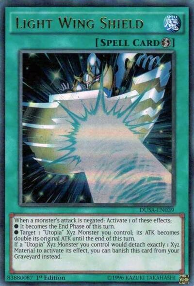 Light Wing Shield (DUSA-EN039) [Duelist Saga]