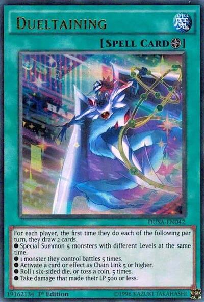 Dueltaining (DUSA-EN042) [Duelist Saga]