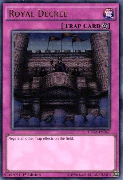 Royal Decree (DUSA-EN047) [Duelist Saga]