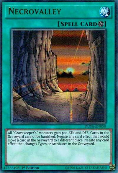 Necrovalley (DUSA-EN050) [Duelist Saga]