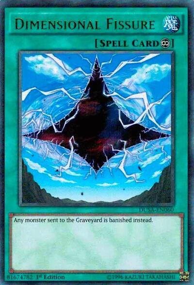 Dimensional Fissure (DUSA-EN060) [Duelist Saga]