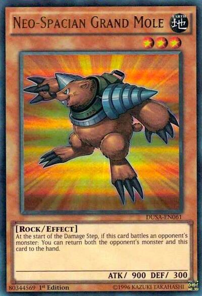 Neo-Spacian Grand Mole (DUSA-EN061) [Duelist Saga]