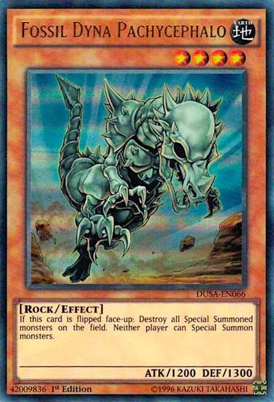 Fossil Dyna Pachycephalo (DUSA-EN066) [Duelist Saga]