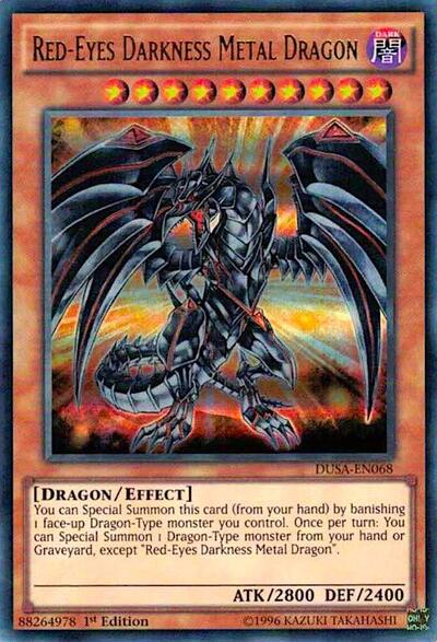 Red-Eyes Darkness Metal Dragon (DUSA-EN068) [Duelist Saga]
