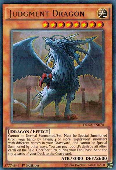 Judgment Dragon (DUSA-EN070) [Duelist Saga]