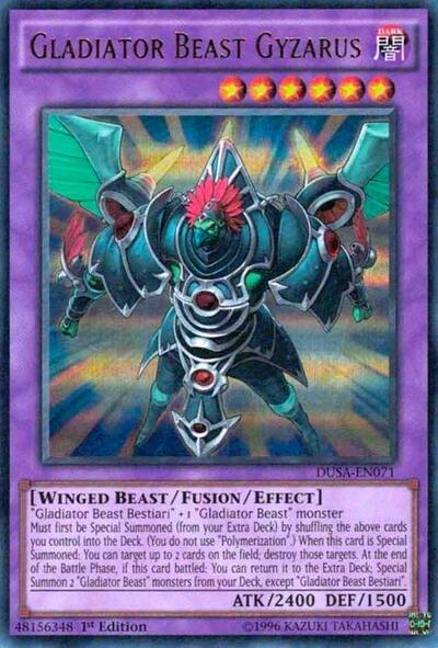 Gladiator Beast Gyzarus (DUSA-EN071) [Duelist Saga]