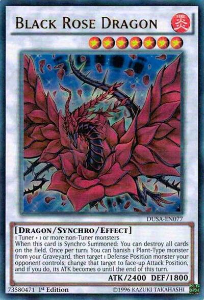 Black Rose Dragon (DUSA-EN077) [Duelist Saga]