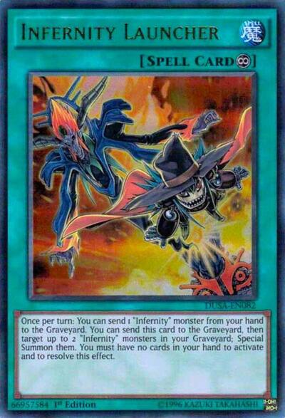 Infernity Launcher (DUSA-EN082) [Duelist Saga]