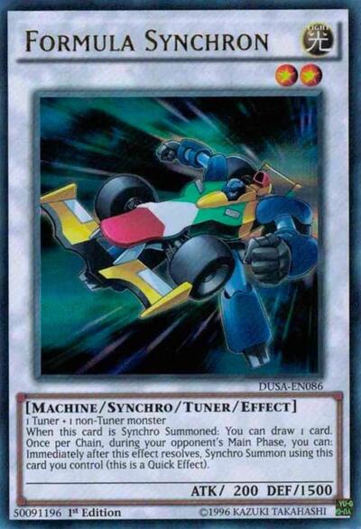 Formula Synchron (DUSA-EN086) [Duelist Saga]