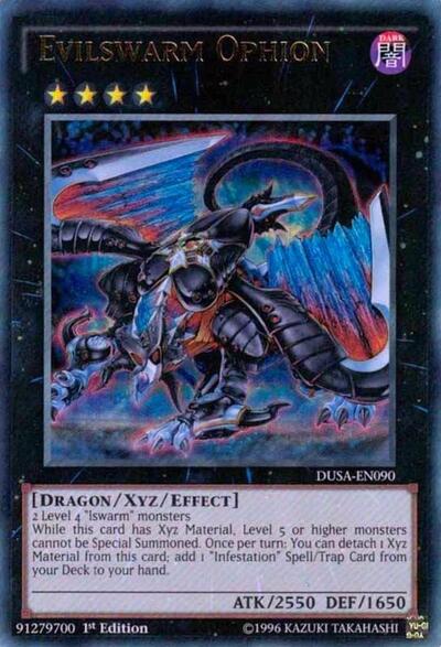 Evilswarm Ophion (DUSA-EN090) [Duelist Saga]