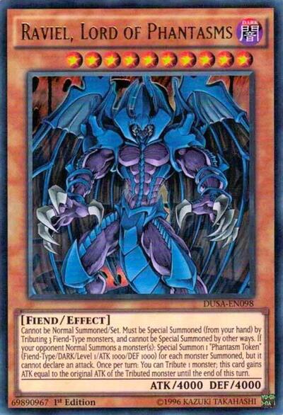 Raviel, Lord of Phantasms (DUSA-EN098) [Duelist Saga]
