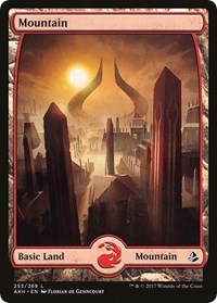Mountain (253) - Full Art (253) [Amonkhet]