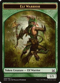 Elf Warrior Token (6) [Duel Decks: Mind vs. Might]