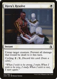 Djeru's Resolve (11) [Amonkhet]