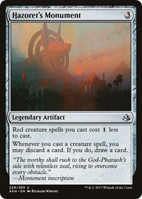 Hazoret's Monument (229) [Amonkhet]