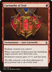 Cartouche of Zeal (124) [Amonkhet]