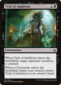 Trial of Ambition (113) [Amonkhet]