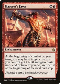 Hazoret's Favor (137) [Amonkhet]