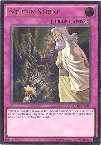 Solemn Strike (UTR) (OP04-EN003) [OTS Tournament Pack 4]