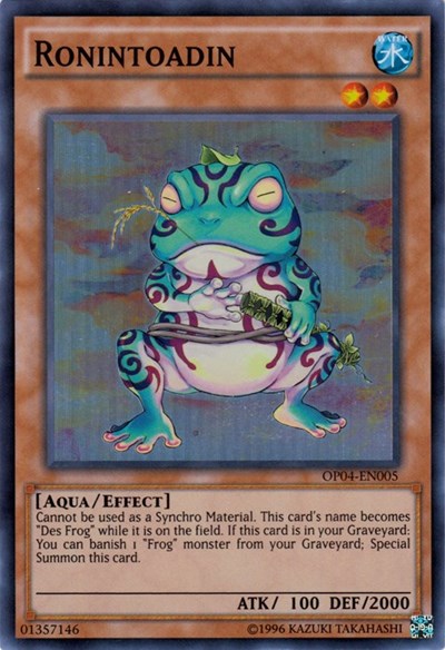 Ronintoadin (OP04-EN005) [OTS Tournament Pack 4]