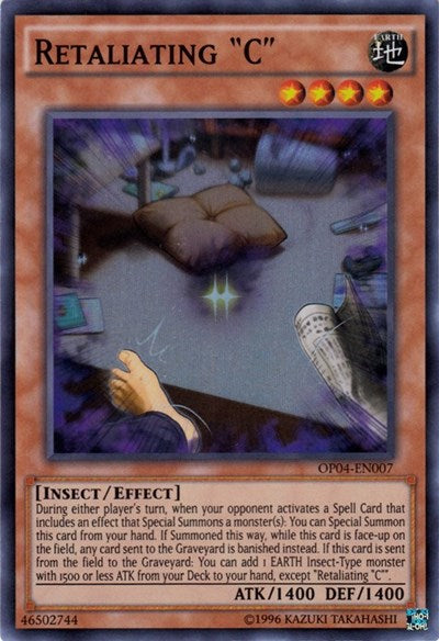 Retaliating "C" (OP04-EN007) [OTS Tournament Pack 4]