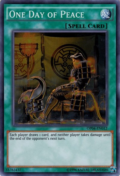 One Day of Peace (OP04-EN012) [OTS Tournament Pack 4]