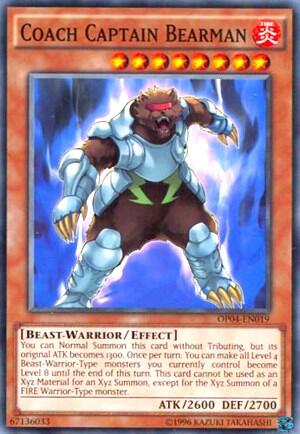 Coach Captain Bearman (OP04-EN019) [OTS Tournament Pack 4]