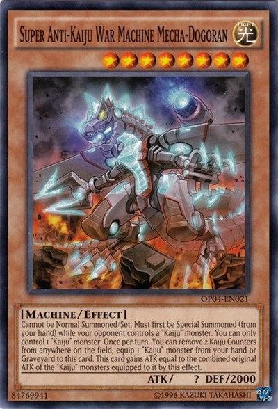 Super Anti-Kaiju War Machine Mecha-Dogoran (OP04-EN021) [OTS Tournament Pack 4]