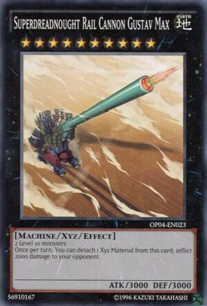 Superdreadnought Rail Cannon Gustav Max (OP04-EN023) [OTS Tournament Pack 4]