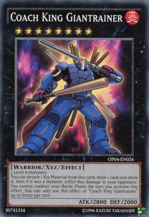 Coach King Giantrainer (OP04-EN024) [OTS Tournament Pack 4]